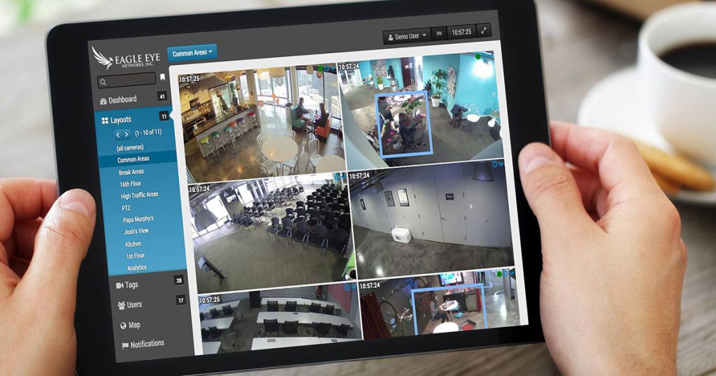 Eagle Eye Remote — commercial security installed by Kingsedco in Texas