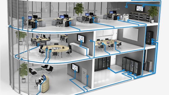 Kingsedco Office Network Cabling installation for Texas businesses