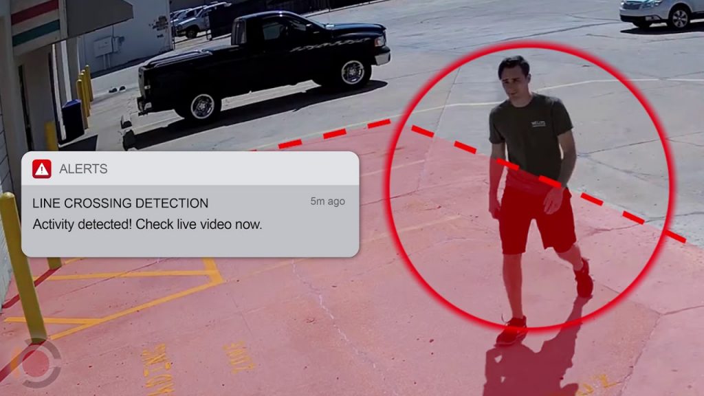 Video Surveillance With Video Analytics 2 for a Texas commercial facility, installed and serviced by Kingsedco