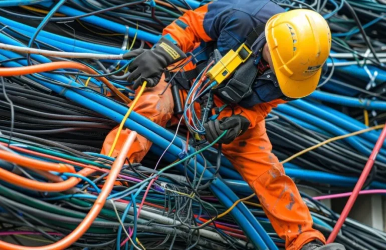 Kingsedco Cable Removal installation for Texas businesses
