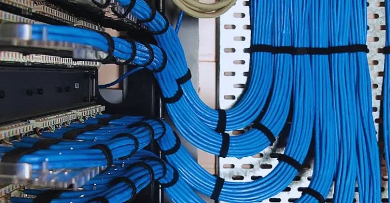 Network Installation — commercial security installed by Kingsedco in Texas