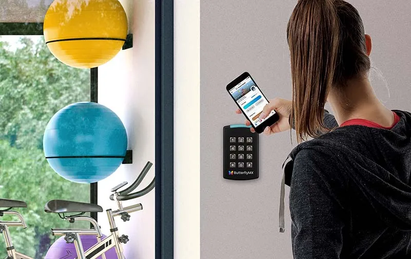 Butterflymx Access Control Readers Keypad — commercial security installed by Kingsedco in Texas