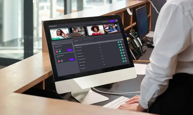 Kingsedco Front Desk Station Mobile installation for Texas businesses