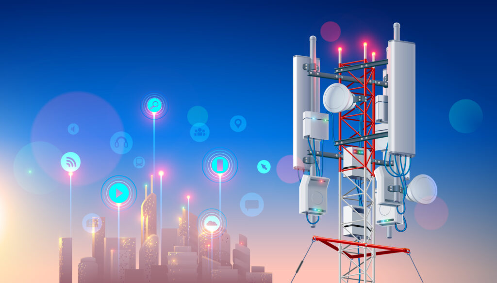 In Building DAS Distributed Antenna System for a Texas commercial facility, installed and serviced by Kingsedco